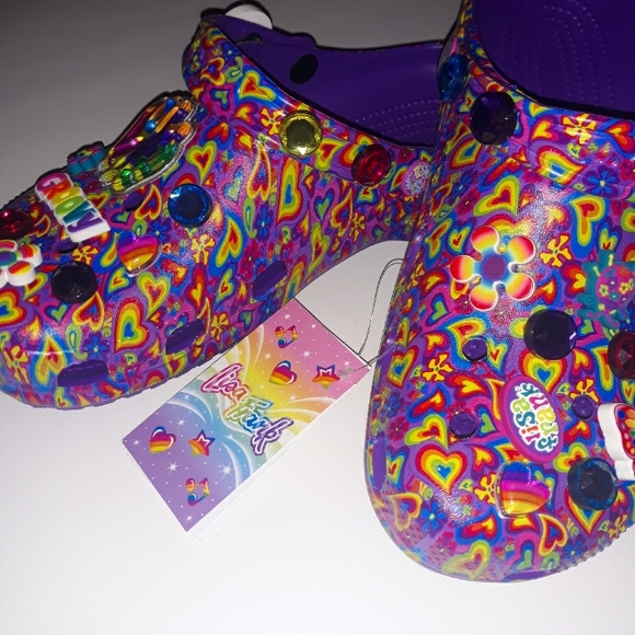 (New) Lisa Frank Crocs (M8/W10) - Picture 4 of 15